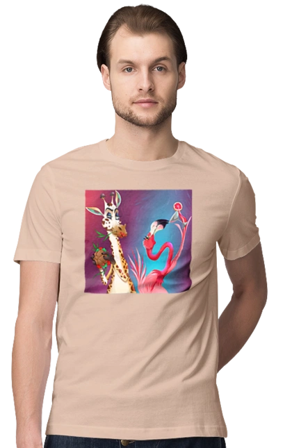 Жираф И Фламинго На Вечеринке