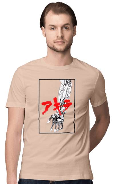 Men's t-shirt with prints Akira Tetsuo Shima. Akira, anime, cyberpunk, manga, tetsuo shima. 2070702