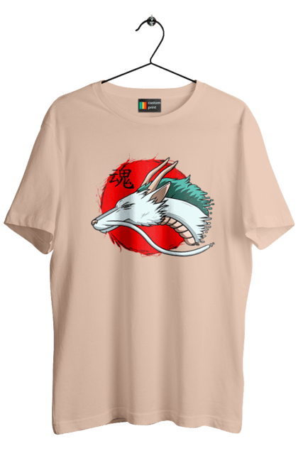 Men's t-shirt with prints Spirited Away Haku. Dragon, haku, spirited away, studio ghibli. 2070702