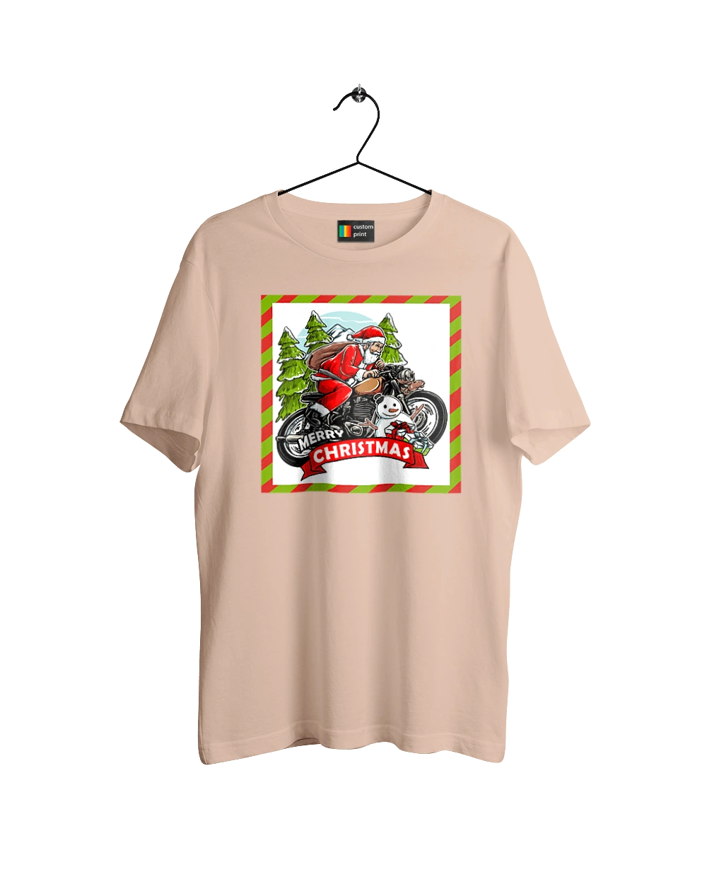 Санта на мотоциклі