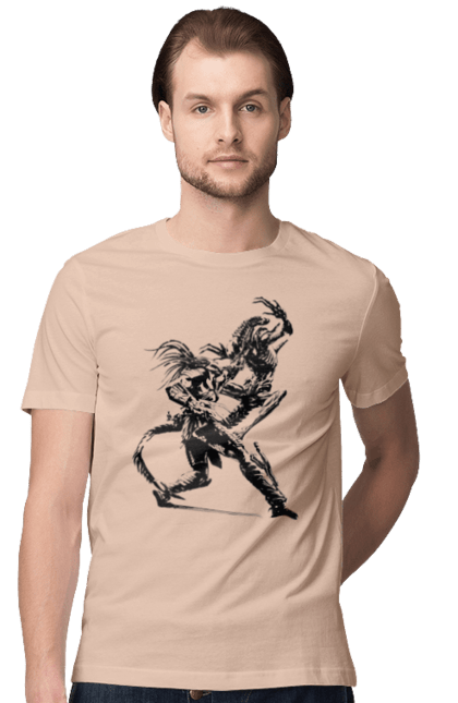 Men's t-shirt with prints The Predator. Alien, cinema, film, predator, thriller. 2070702