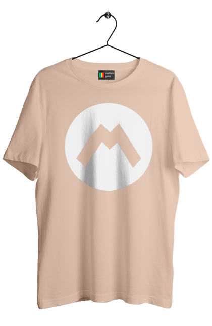 Men's t-shirt with prints Mario. Character, game, mario, mario bros, nintendo. 2070702