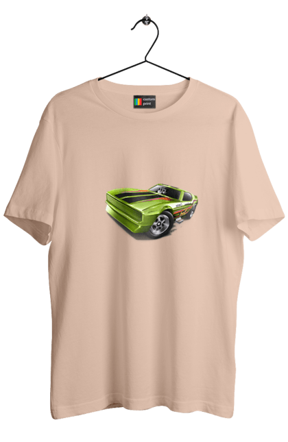 Men`s t-shirt with prints Sports car. Auto, by custom, car, machine, powerful car, sports car. 2070702