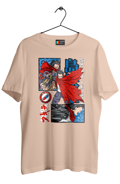 Men's t-shirt with prints Akira Tetsuo Shima. Akira, anime, cyberpunk, manga, tetsuo shima. 2070702