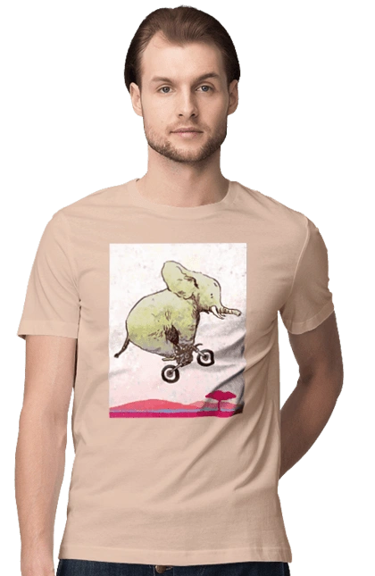 Elephant On A Motorcycle