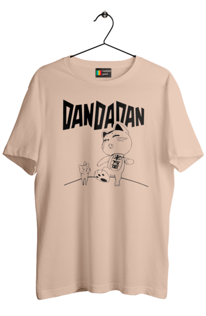 Футболка чоловіча з принтом "Дандадан Турбо бабка". Dandadan, turbo granny, yokai, аніме, дандадан, йокай, манга, турбо-бабка. 2070702