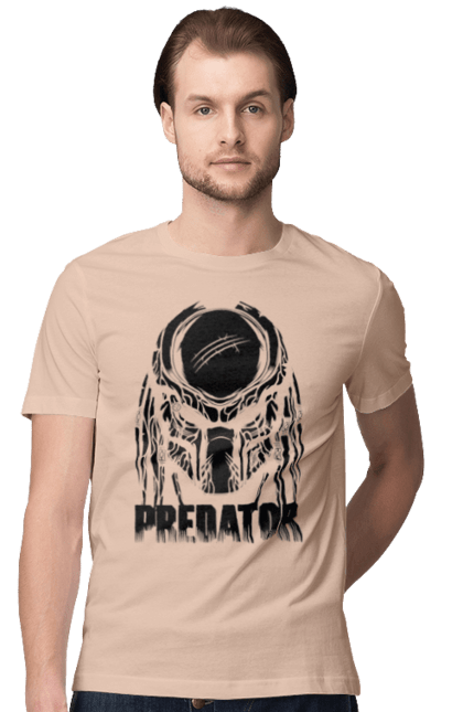 Men's t-shirt with prints The Predator. Alien, cinema, film, predator, thriller. 2070702