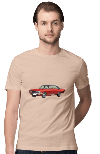 Men`s t-shirt with prints Auto.3. Auto, old car, photo, professional photo. 2070702