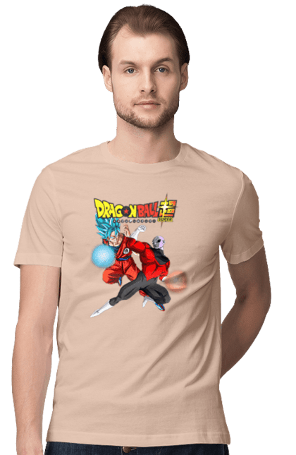 Men's t-shirt with prints Dragon Ball Son Goku. Anime, dragon ball, goku, manga, son goku, tv series. 2070702