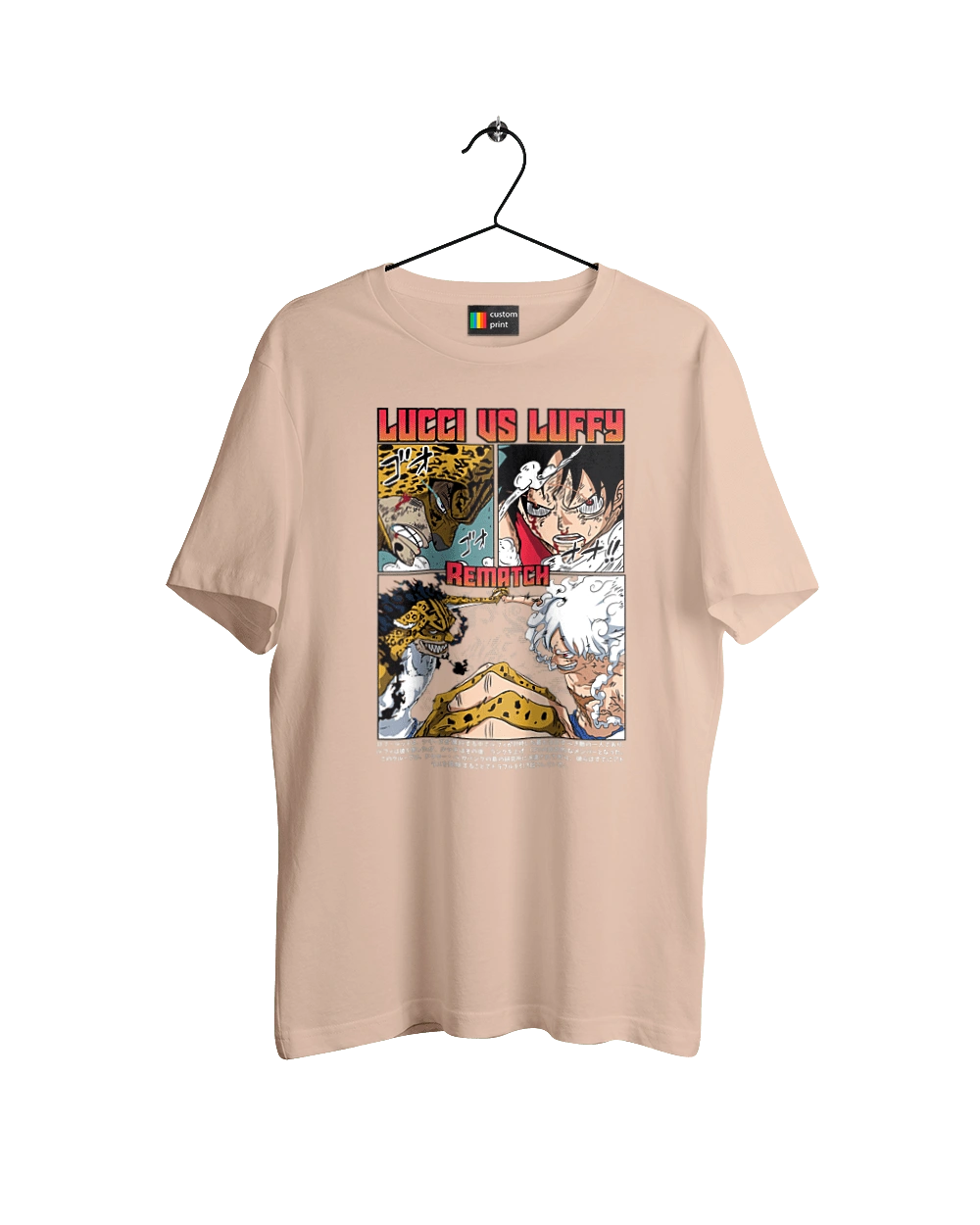 One Piece Rob Lucci and Luffy