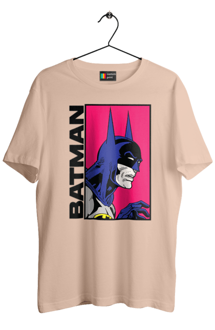 Men's t-shirt with prints Batman. Batman, bruce wayne, comics, dark knight, dc comics, justice league, movie, superhero. 2070702