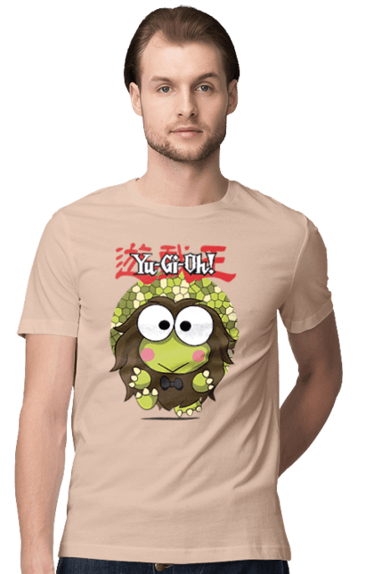 Men's t-shirt with prints Yu Gi Oh! Keroppi. Brand, character, hello kitty, keroppi, yu gi oh, yugio. 2070702