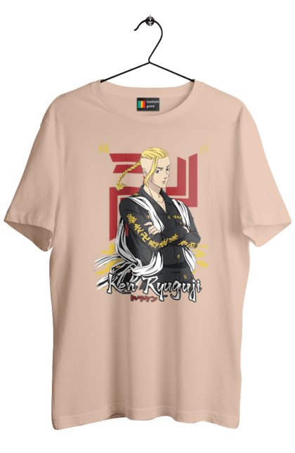 Men's t-shirt with prints Tokyo Revengers Draken. Anime, draken, ken ryuguji, ken-chin, manga, serial, tokyo manji gang, tokyo revengers. 2070702