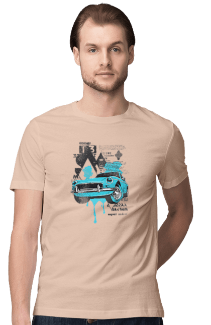 Футболка мужская с принтом Авто. Buy, cool, novelty, rand, sales, крутые, купить, новинка, распродажа, ренд. 2070702