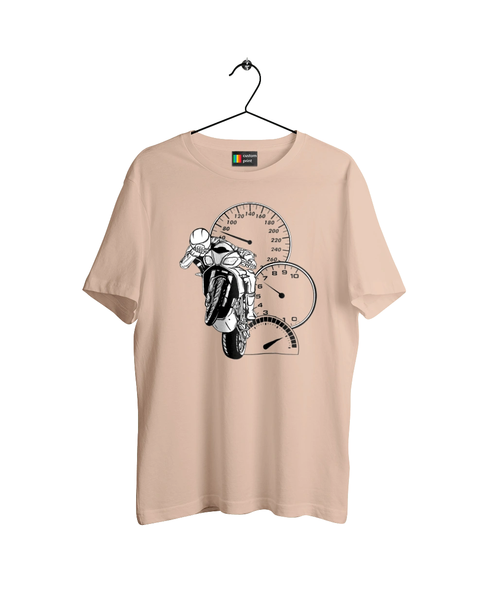 Motorcycle Speed Black