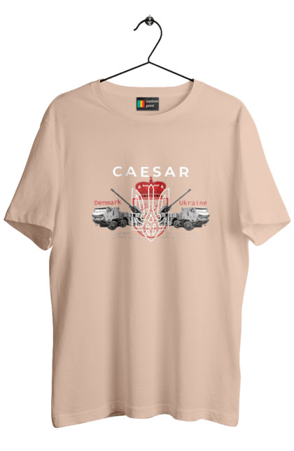 Men`s t-shirt with prints Caesar. Caesar, himars, weapon, zaluzhny. 2070702