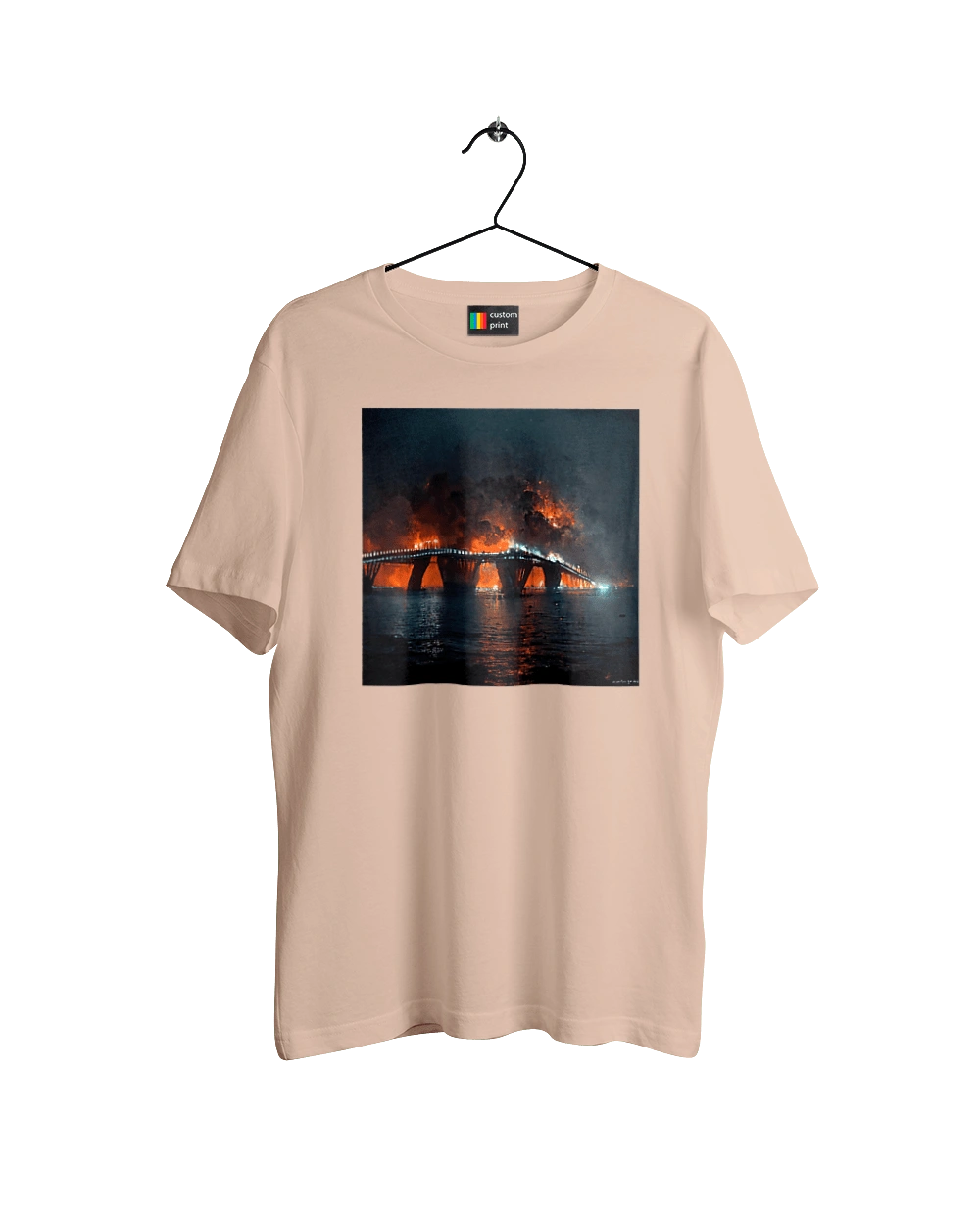 Кримський мост горить