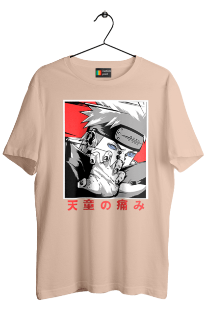 Men's t-shirt with prints Naruto Yahiko. Akatsuki, anime, character, manga, naruto, ninja, pain, tv series, yahiko. 2070702