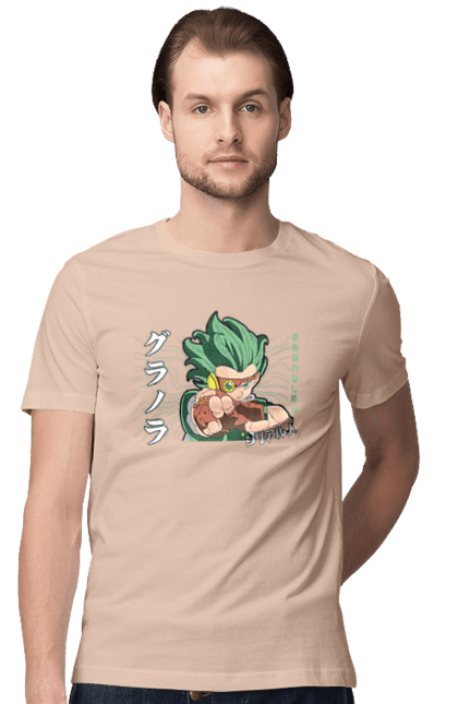 Men's t-shirt with prints Dragon Ball Granolah. Anime, dragon ball, goku, granolah, manga, tv series, vegeta. 2070702