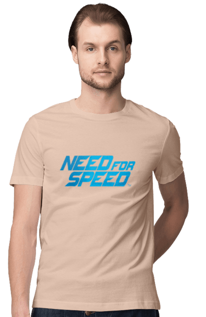 Футболка чоловіча з принтом "Need for speed". Heat, need, need for speed, nfs, speed, unbound, нид, нфс, спид, фор. 2070702