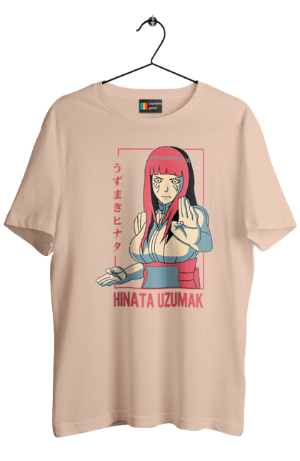 Men's t-shirt with prints Naruto Hinata Hyuga. Anime, hinata, hinata hyuga, hyuga, manga, naruto. 2070702