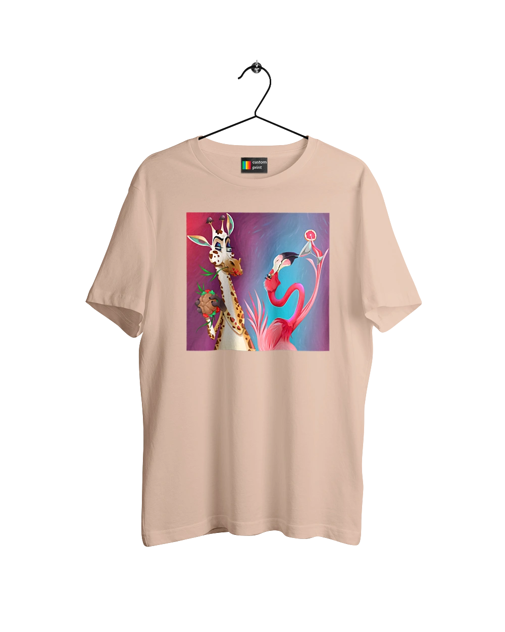 Жираф И Фламинго На Вечеринке