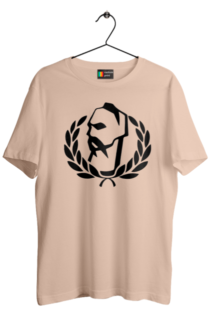 Футболка чоловіча з принтом "Козак вінок". Вінок, козак, україна. 2070702