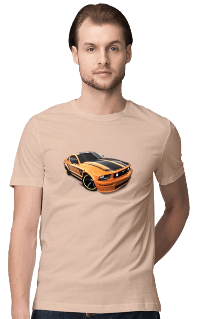 Orange, high speed car