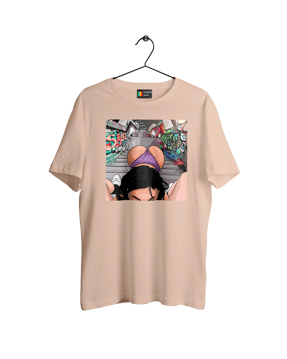 Girl On Her Knees In Front Of A Boy