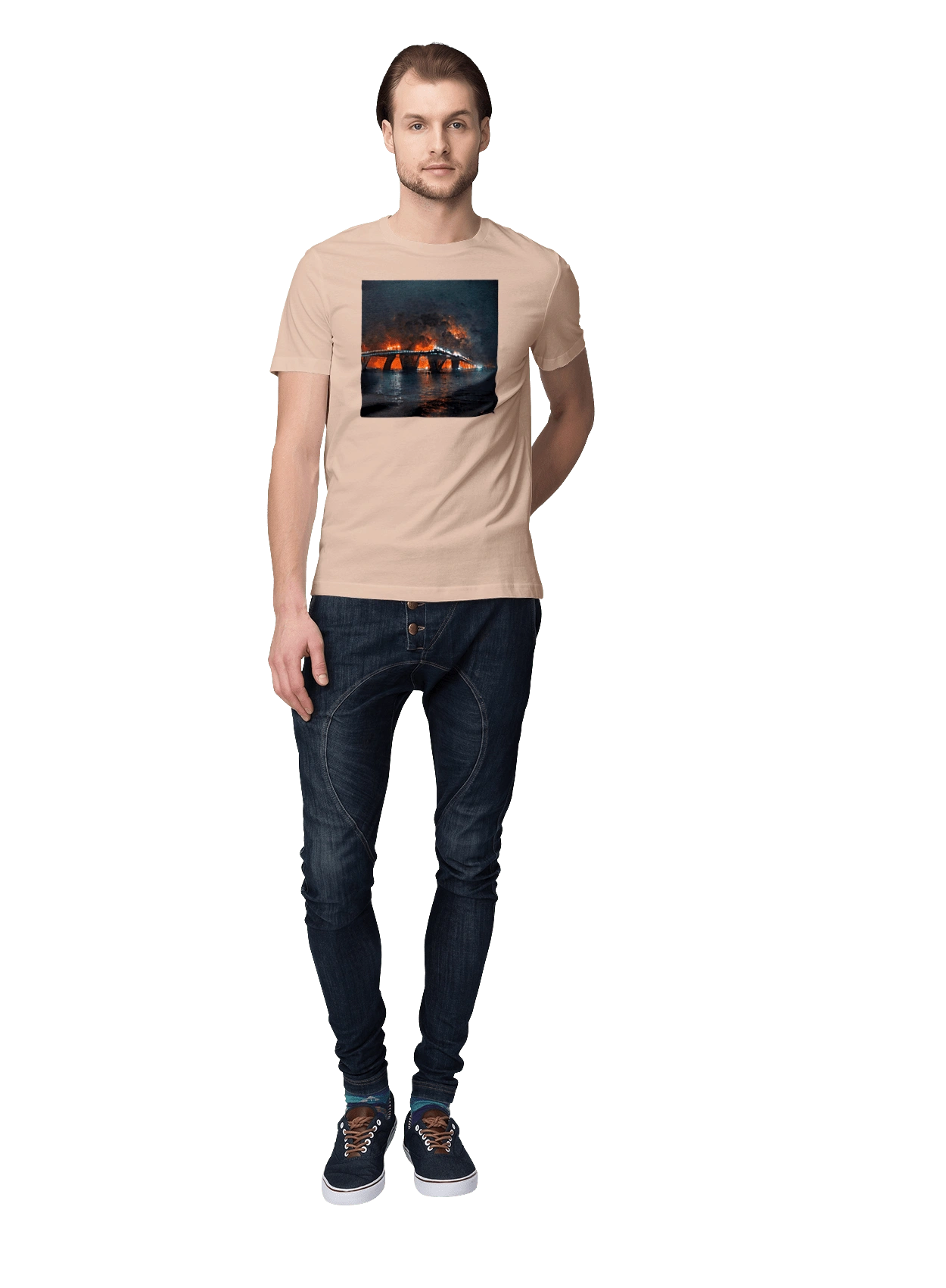 Кримський мост горить