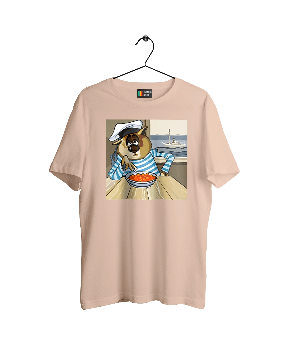 Cat Sailor, On The Ship Eats Red Caviar