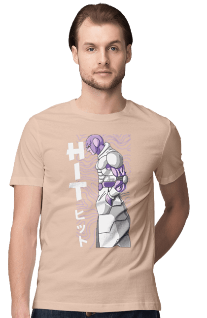 Men's t-shirt with prints Dragon Ball Frieza. Anime, dragon ball, frieza, manga, tv series. 2070702