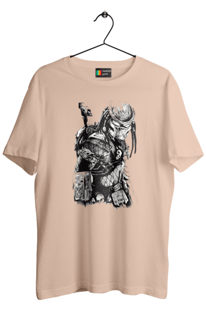 Men's t-shirt with prints The Predator. Alien, cinema, film, predator, thriller. 2070702