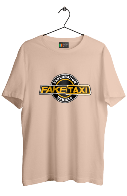Футболка чоловіча з принтом "Fake taxi". Порно хаб, порнохаб, приколы, фак такси, фак таксі, фейк такси. 2070702