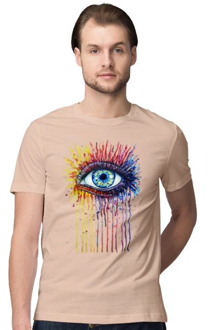 Colorful Flowing Eye