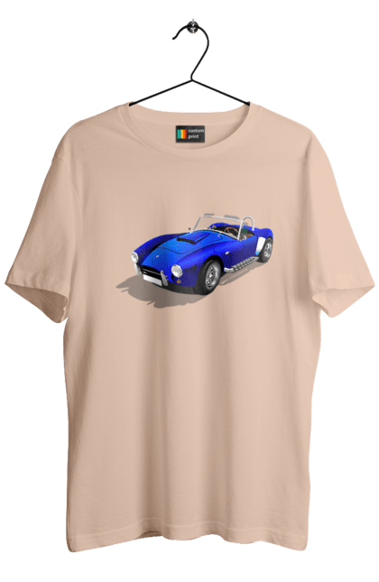 Men`s t-shirt with prints Car. Auto, car, classic, old, old machine. 2070702