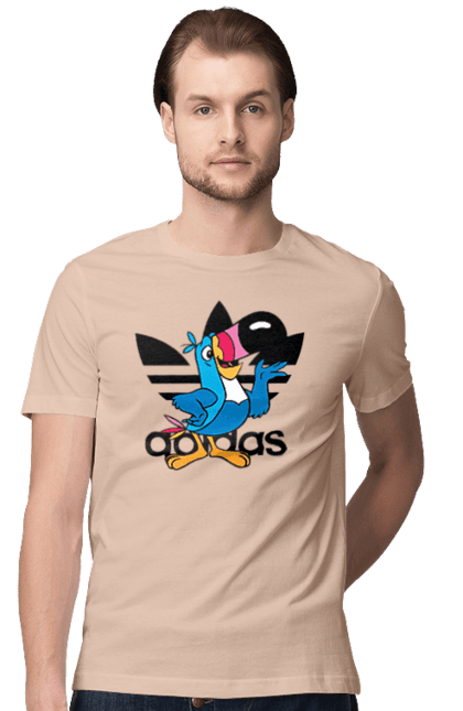 Men's t-shirt with prints Adidas Toucan Sam. Adidas, froot loops, mascot, toucan sam. 2070702