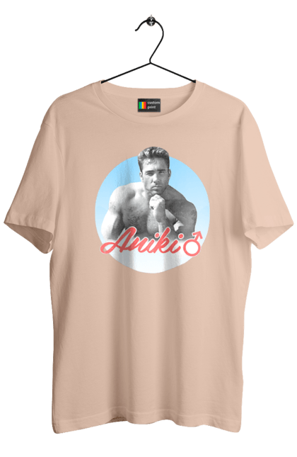 Футболка чоловіча з принтом "Біллі Херрінгтон". Аніки, біллі, біллі херрінгтон, гачі, гачімучі, гумор, прикольна, херрінгтон. 2070702