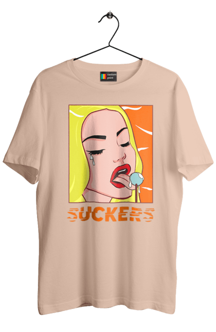 Футболка чоловіча з принтом "Чупа чупс". Гумор, мем, прикольна, сакерс, смішна, чупа чупс. 2070702