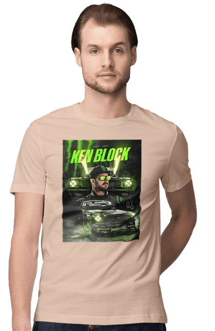 Men`s t-shirt with prints Ken Block. Ken block. 2070702
