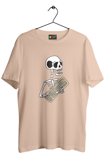 Футболка чоловіча з принтом "Вічний кодер". Ай ті, айтішник, бінарний, код, програміст, розробник, хакер. 2070702