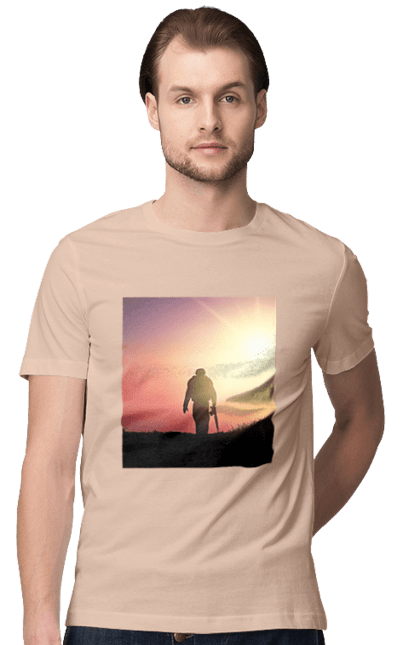 Футболка чоловіча з принтом "Патріот". Патриот, патриотизм, победа, украина, украинец. 2070702