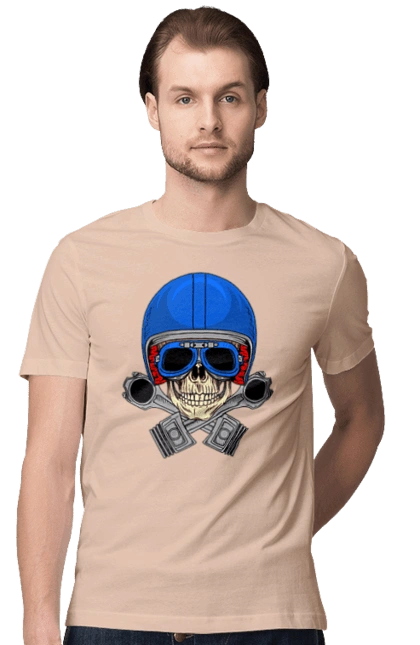 Skull motorist