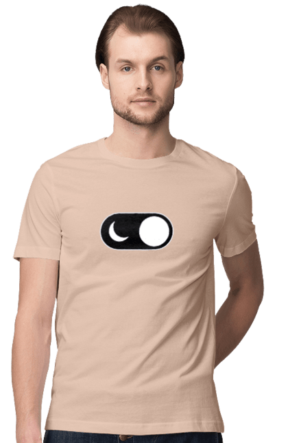 Футболка чоловіча з принтом "Нічний режим". Angular, c, css, html, it, javascript, jquery, php, python, react, svelt, vue, айтишник, айті, гумор, код, кодувати, прогер, програміст, програмісти, ти ж, ти ж програміст, тиж програміст. 2070702