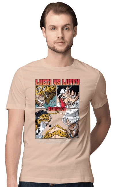 One Piece Rob Lucci and Luffy