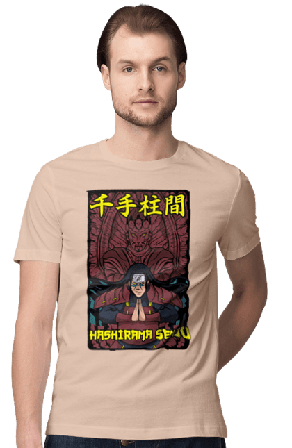 Футболка чоловіча з принтом "Наруто Хасірама". Hashirama, hashirama senju, hokage, naruto, аніме, манга, наруто, хасірама, хасірама сенджу, хокаге. 2070702