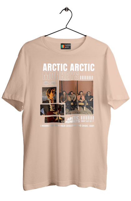 Футболка мужская с принтом Arctic Monkeys. Arctic monkeys, арктические мартышки, гаражный рок, группа, инди-рок, музыка, постпанк-ривайвл, психоделический рок, рок. 2070702