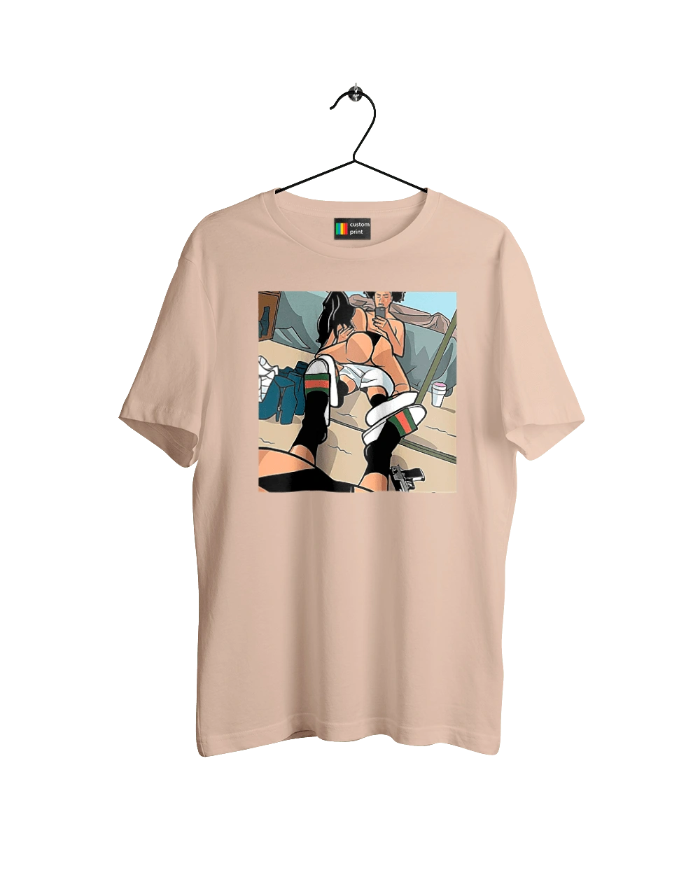 Голе Селфі У Дзеркалі