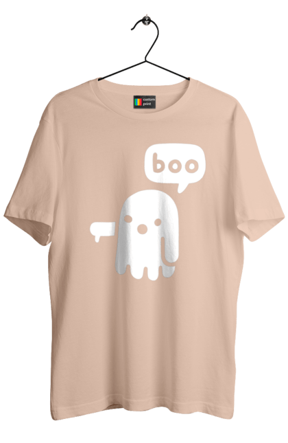 Футболка чоловіча з принтом "BOO (мова програмування)". Айті, мова програмування, програма, програміст, технічне завдання, ти ж програміст, транслятор boo, тривимірні програми, фрілансер. 2070702