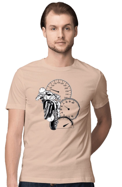 Motorcycle Speed Black